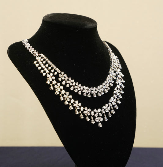 Radiant Flora Draped Necklace