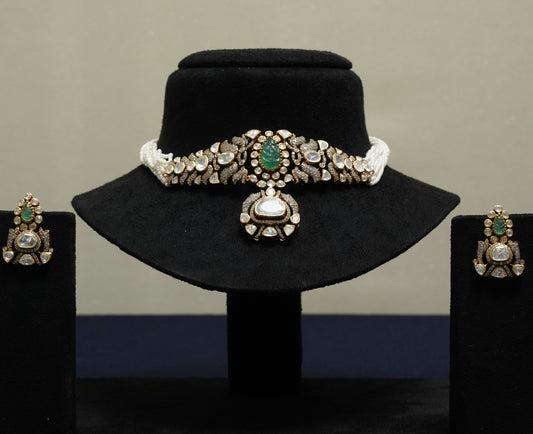 Royal Grace Polki Choker Set