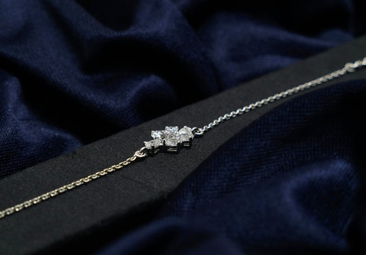 Floral Radiance Tennis Bracelet