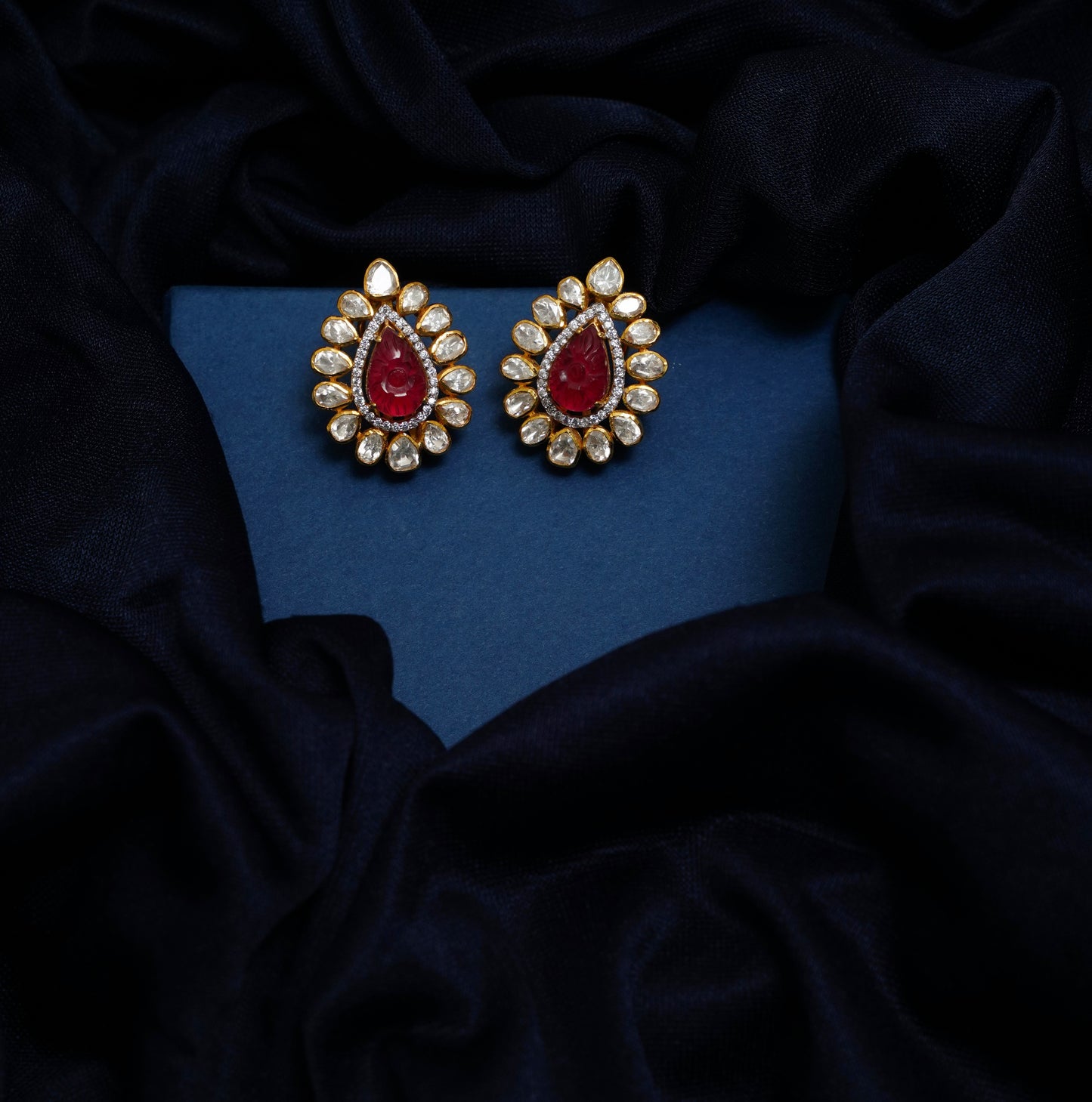 Sindoori Noor Earrings
