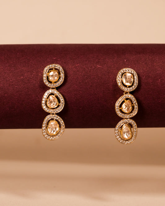 Aarvi Triple Glow Earrings