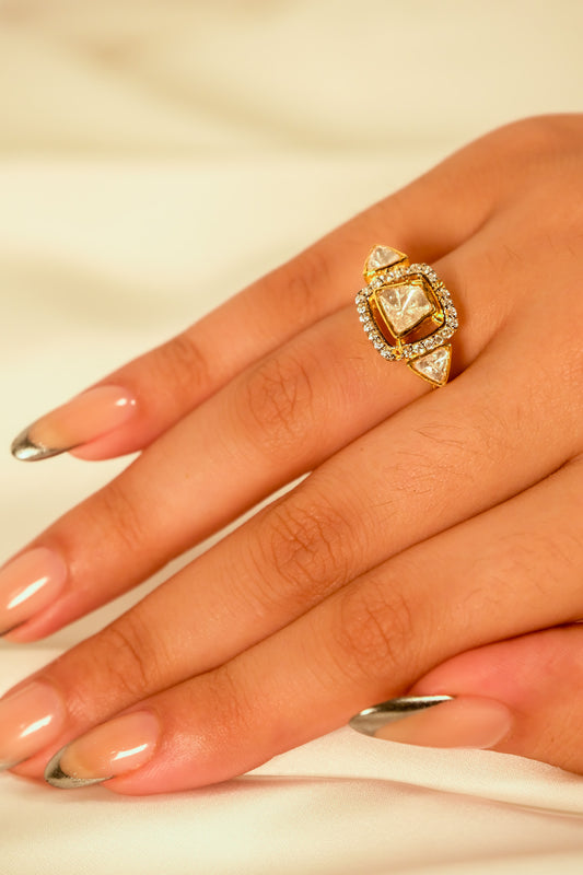 Ruva Geometric Cluster Ring