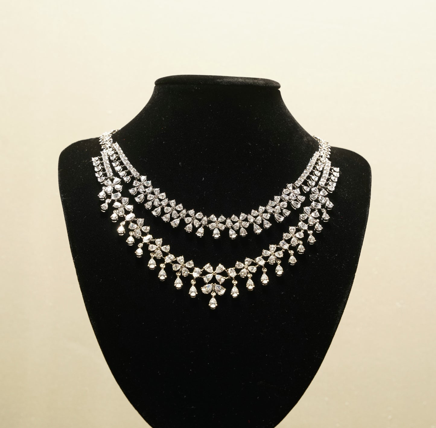 Radiant Flora Draped Necklace