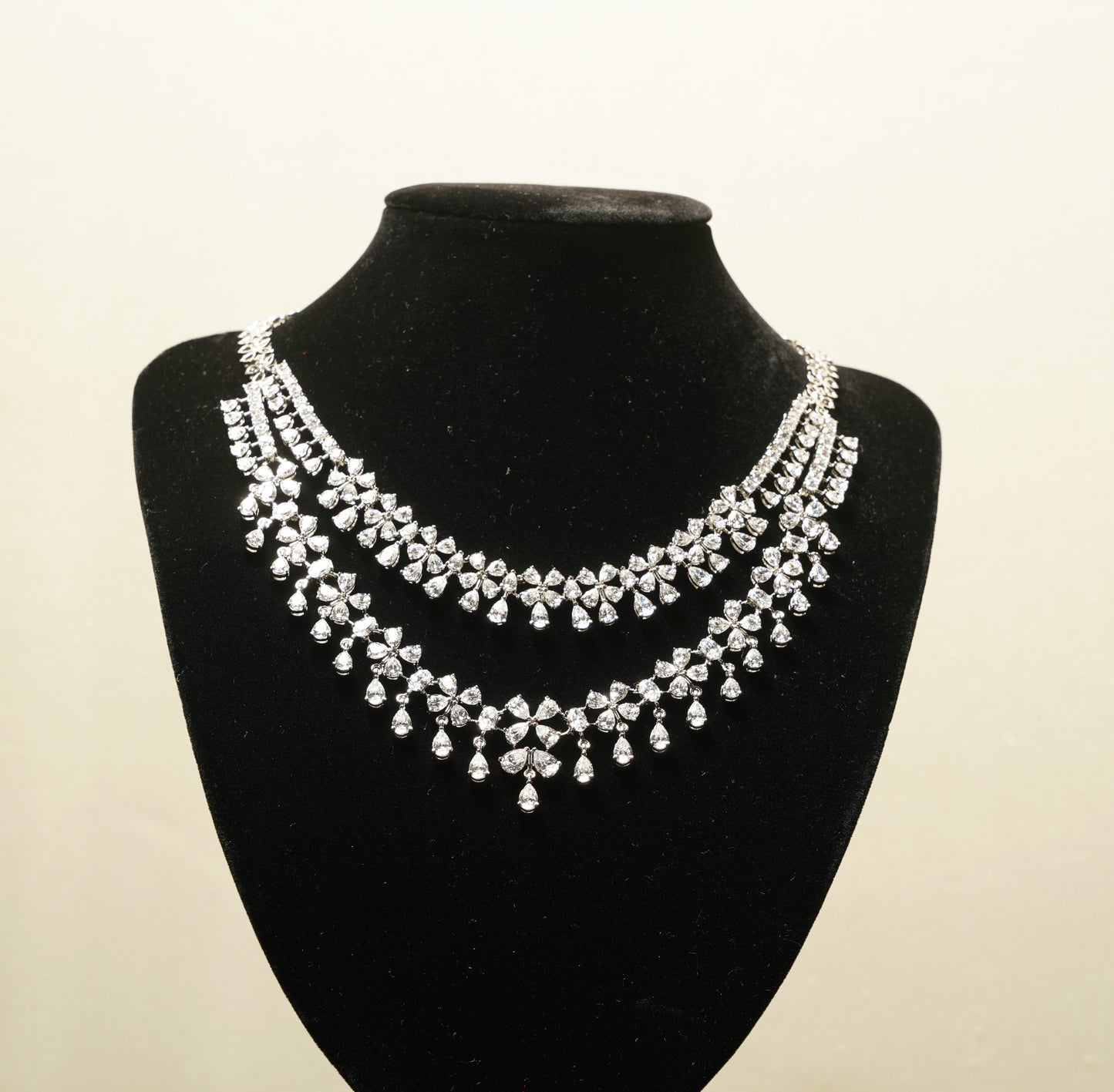 Radiant Flora Draped Necklace