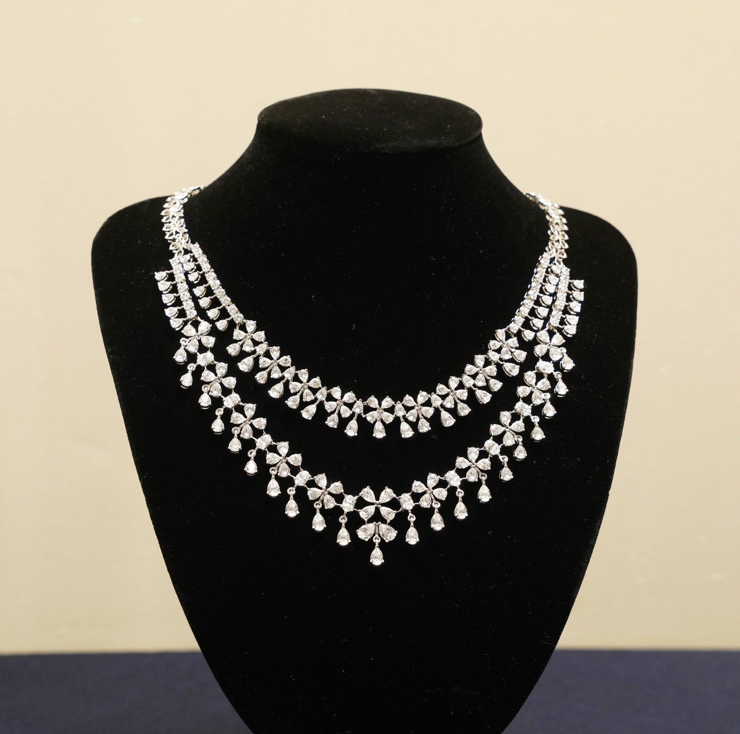 Radiant Flora Draped Necklace