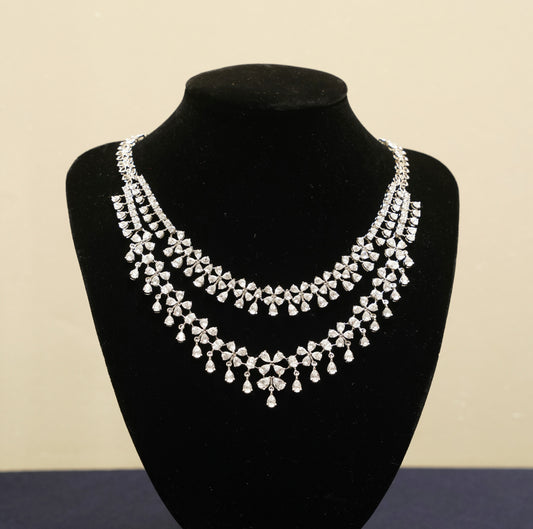 Radiant Flora Draped Necklace