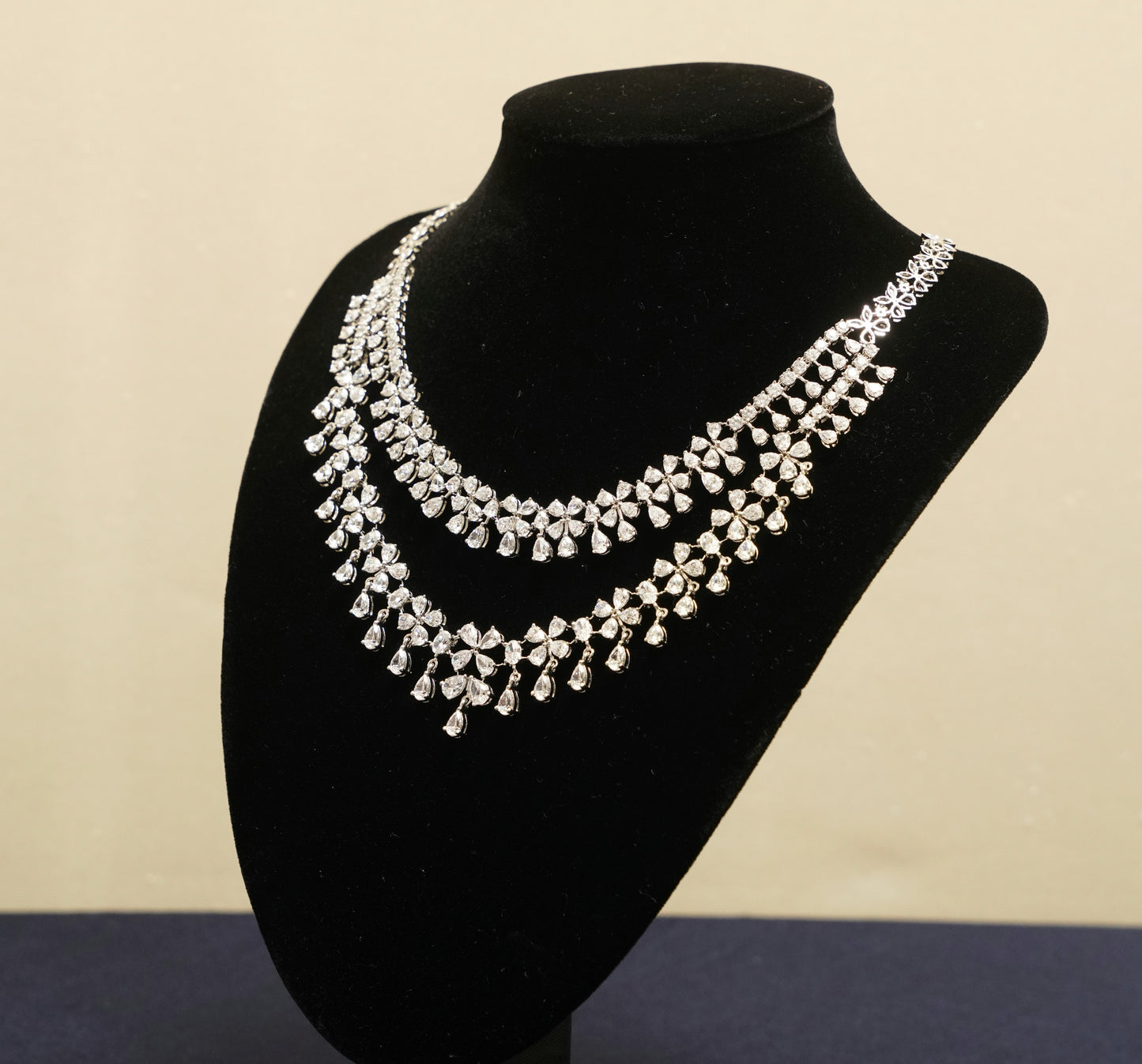 Radiant Flora Draped Necklace