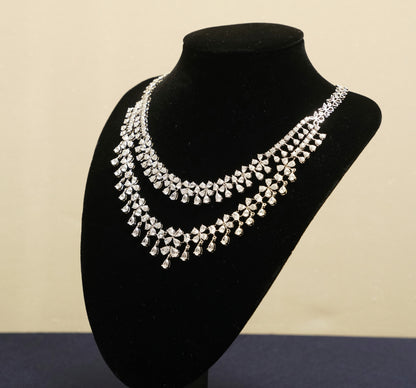 Radiant Flora Draped Necklace