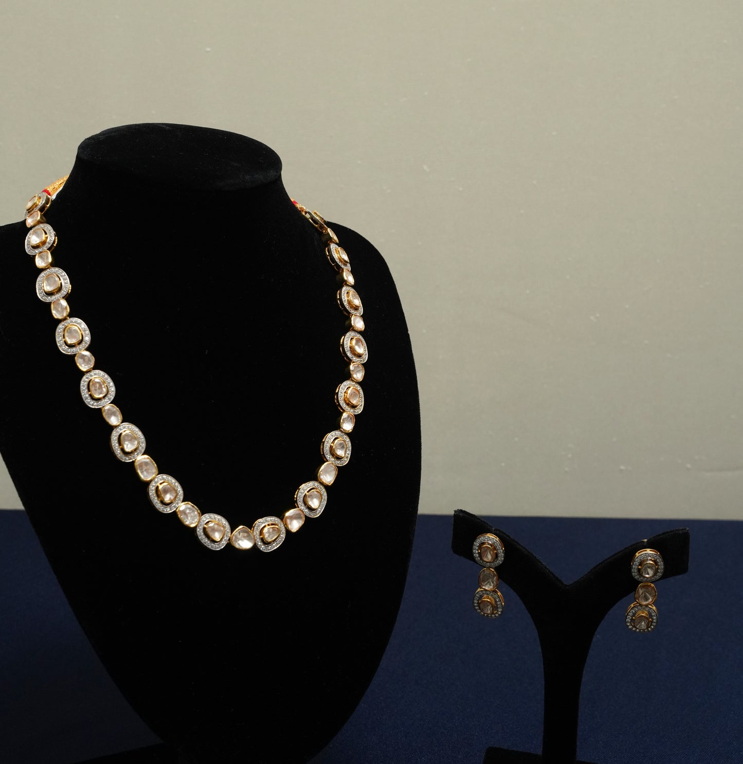 Ethereal Glow Kundan Necklace Set