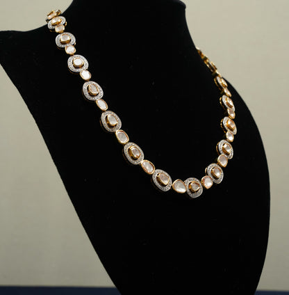 Ethereal Glow Kundan Necklace Set