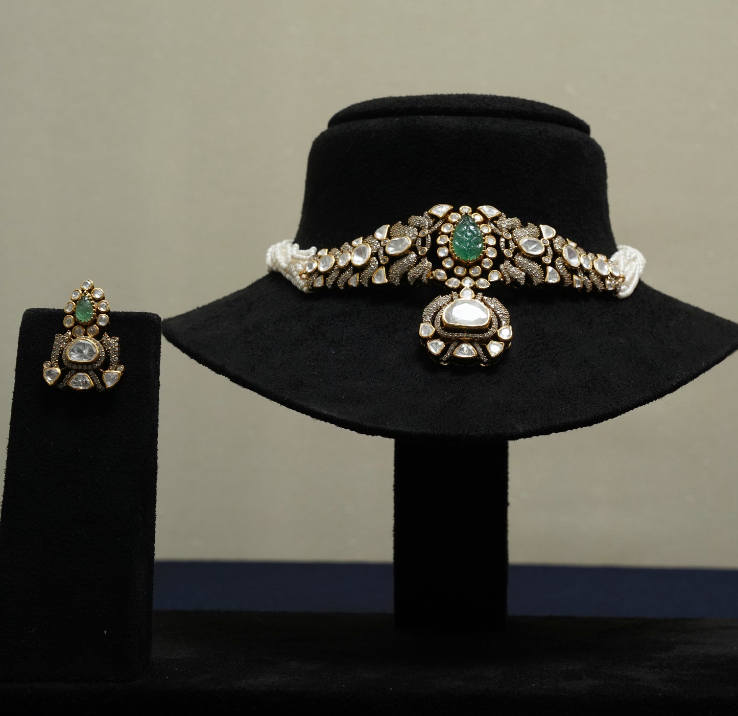 Royal Grace Polki Choker Set