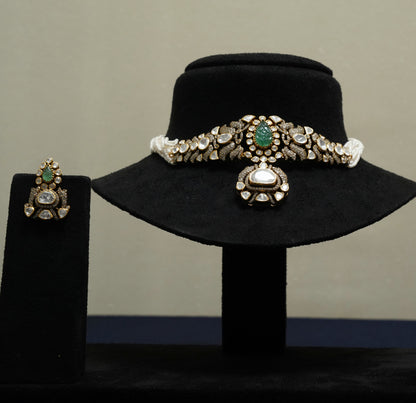 Royal Grace Polki Choker Set