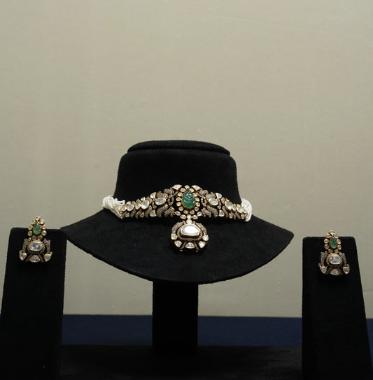 Royal Grace Polki Choker Set
