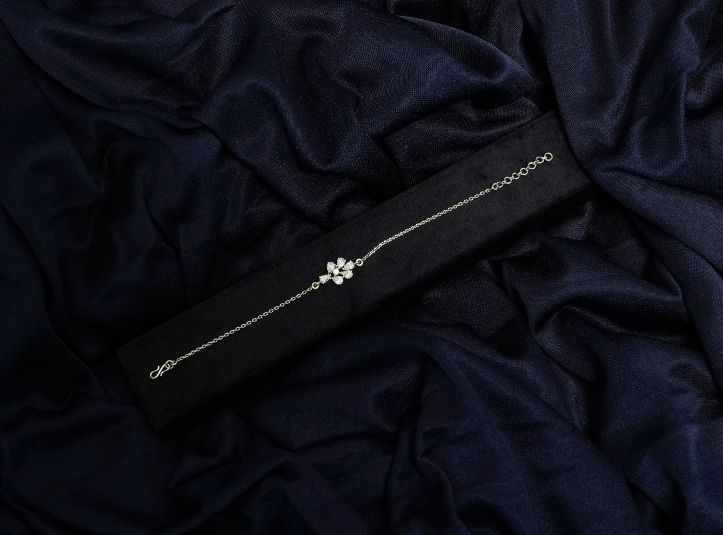 Floral Radiance Tennis Bracelet