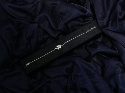 Floral Radiance Tennis Bracelet