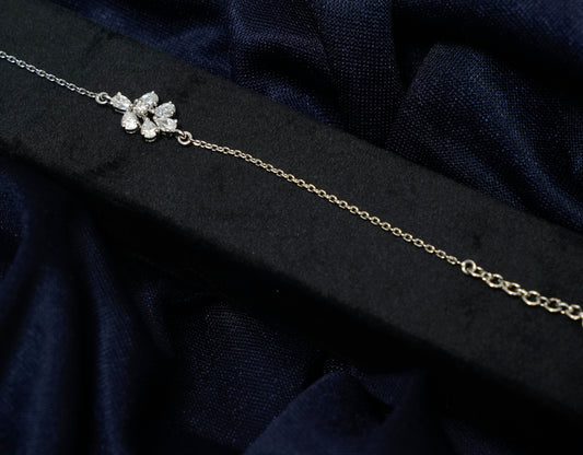 Floral Radiance Tennis Bracelet