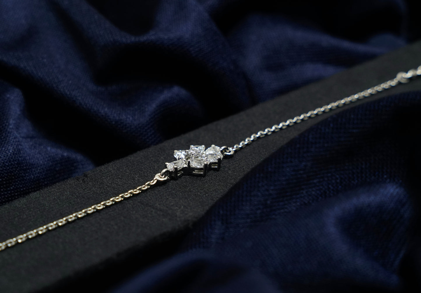 Floral Radiance Tennis Bracelet