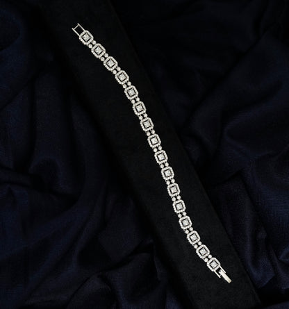 Lumiera Cluster Tennis Bracelet
