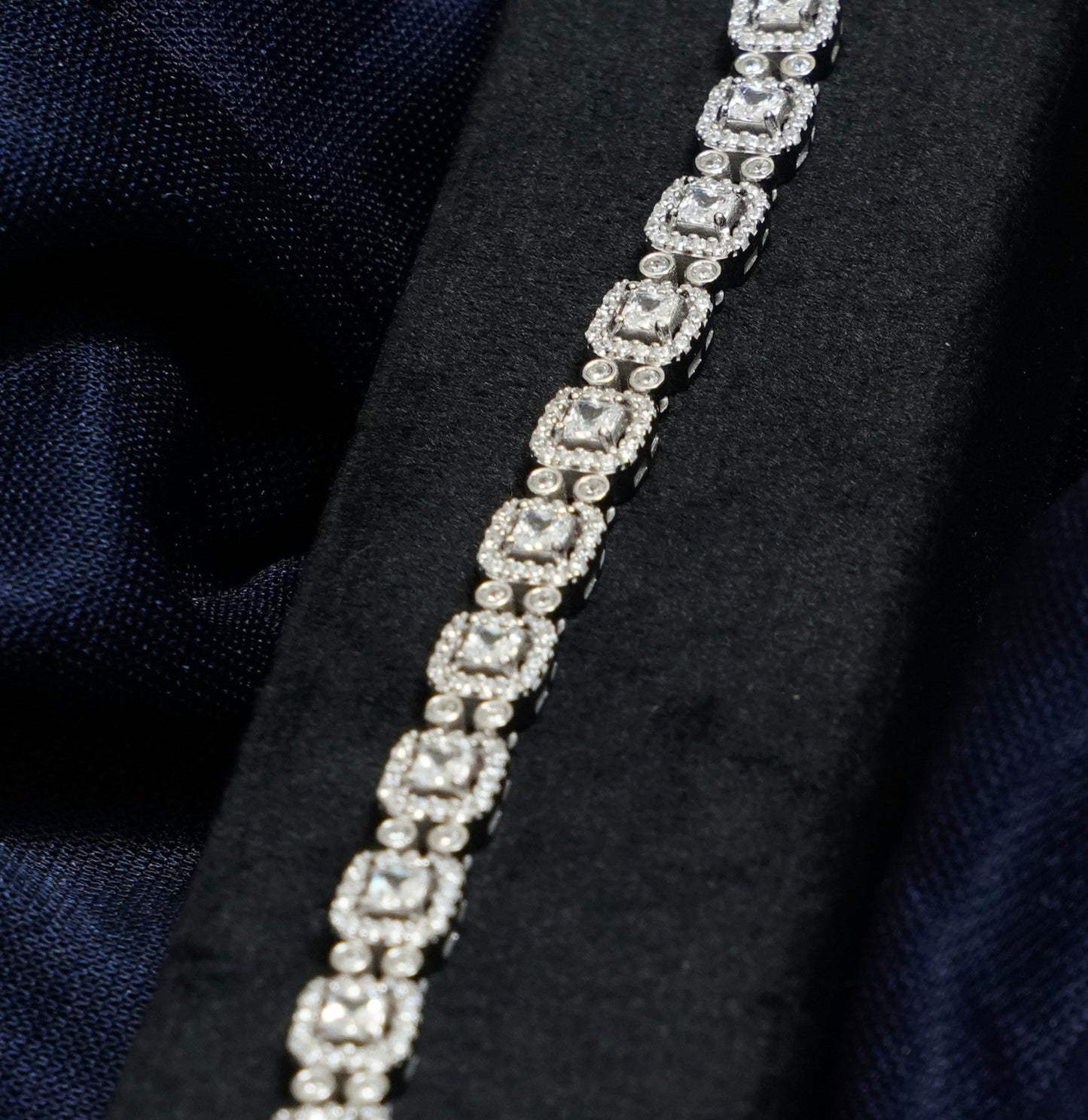 Lumiera Cluster Tennis Bracelet