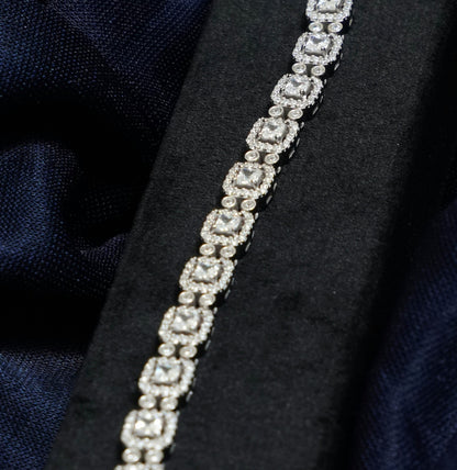 Lumiera Cluster Tennis Bracelet