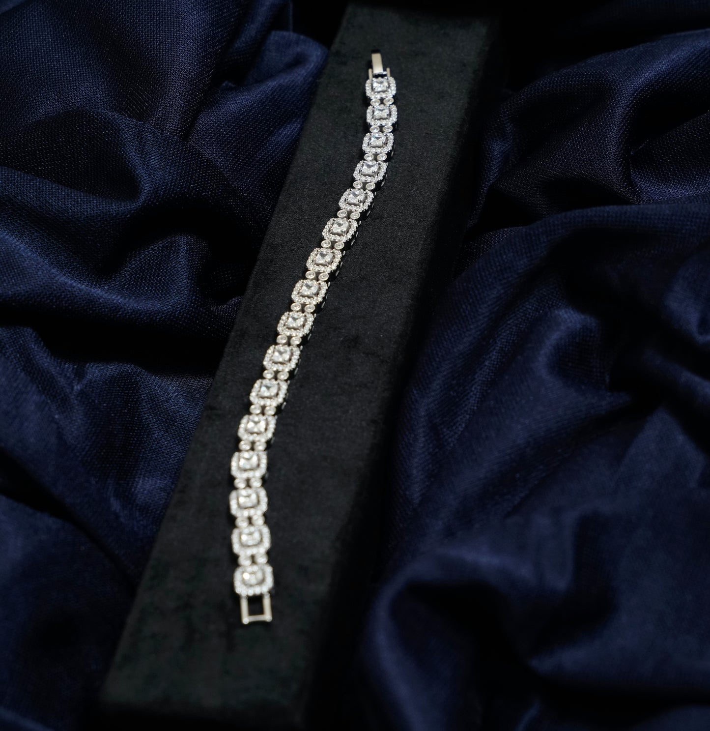 Lumiera Cluster Tennis Bracelet