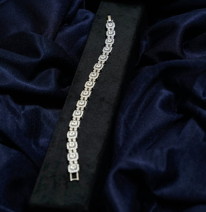 Lumiera Cluster Tennis Bracelet