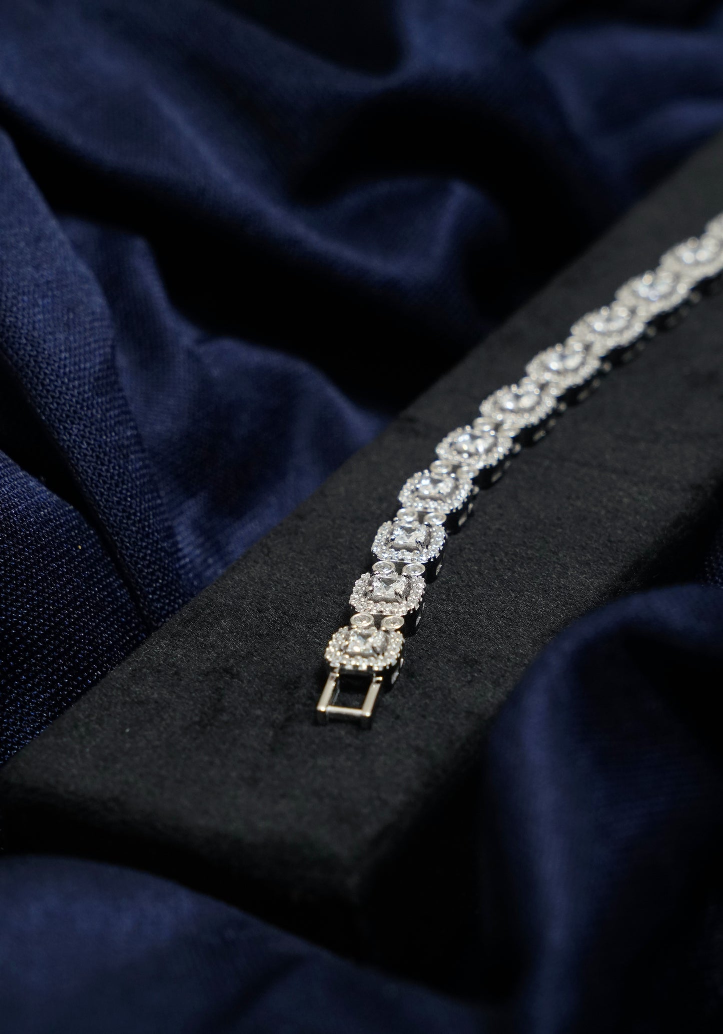 Lumiera Cluster Tennis Bracelet