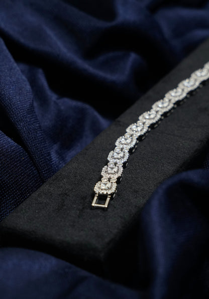 Lumiera Cluster Tennis Bracelet