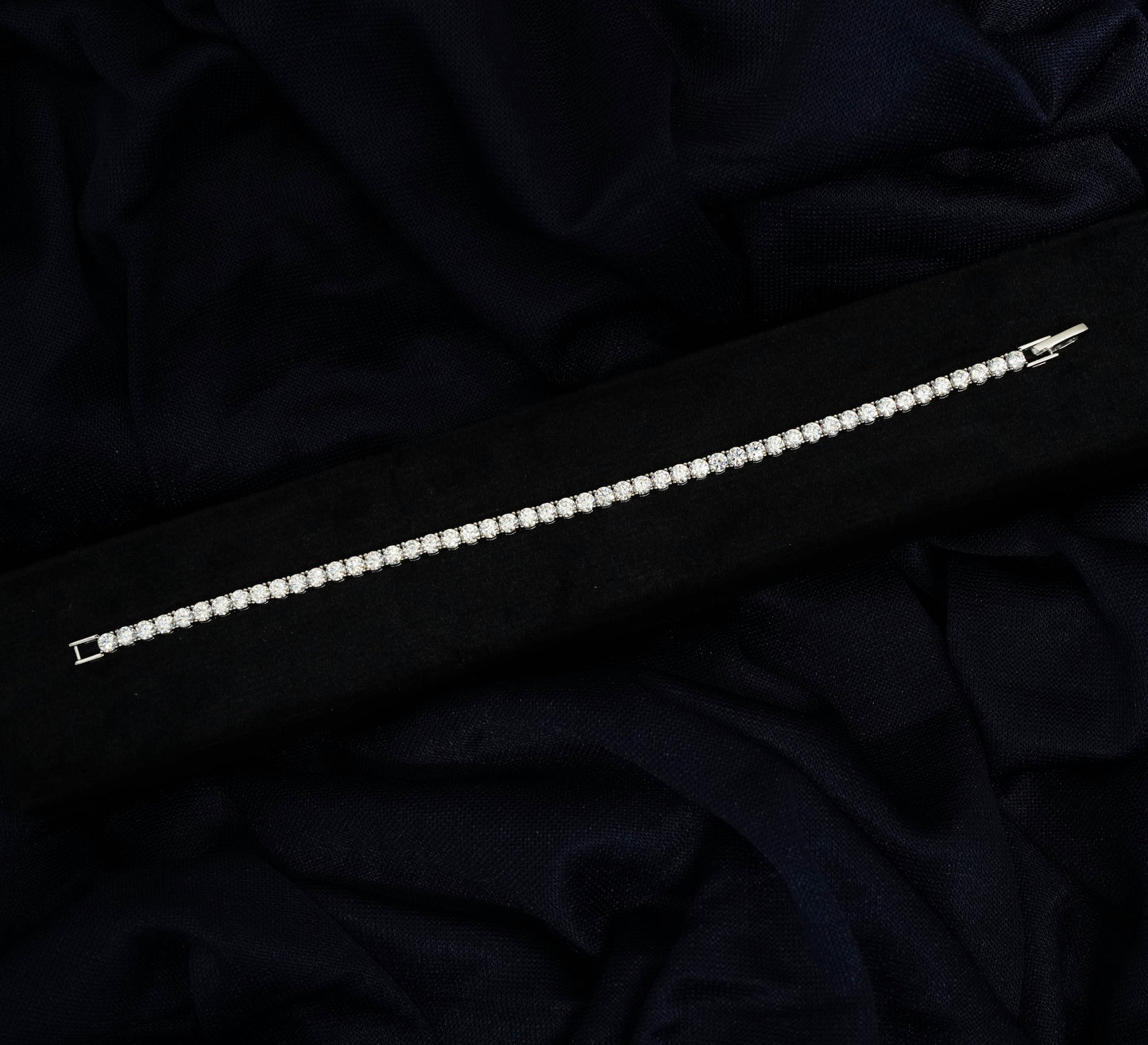 Silvea Tennis Bracelet