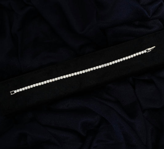 Silvea Tennis Bracelet