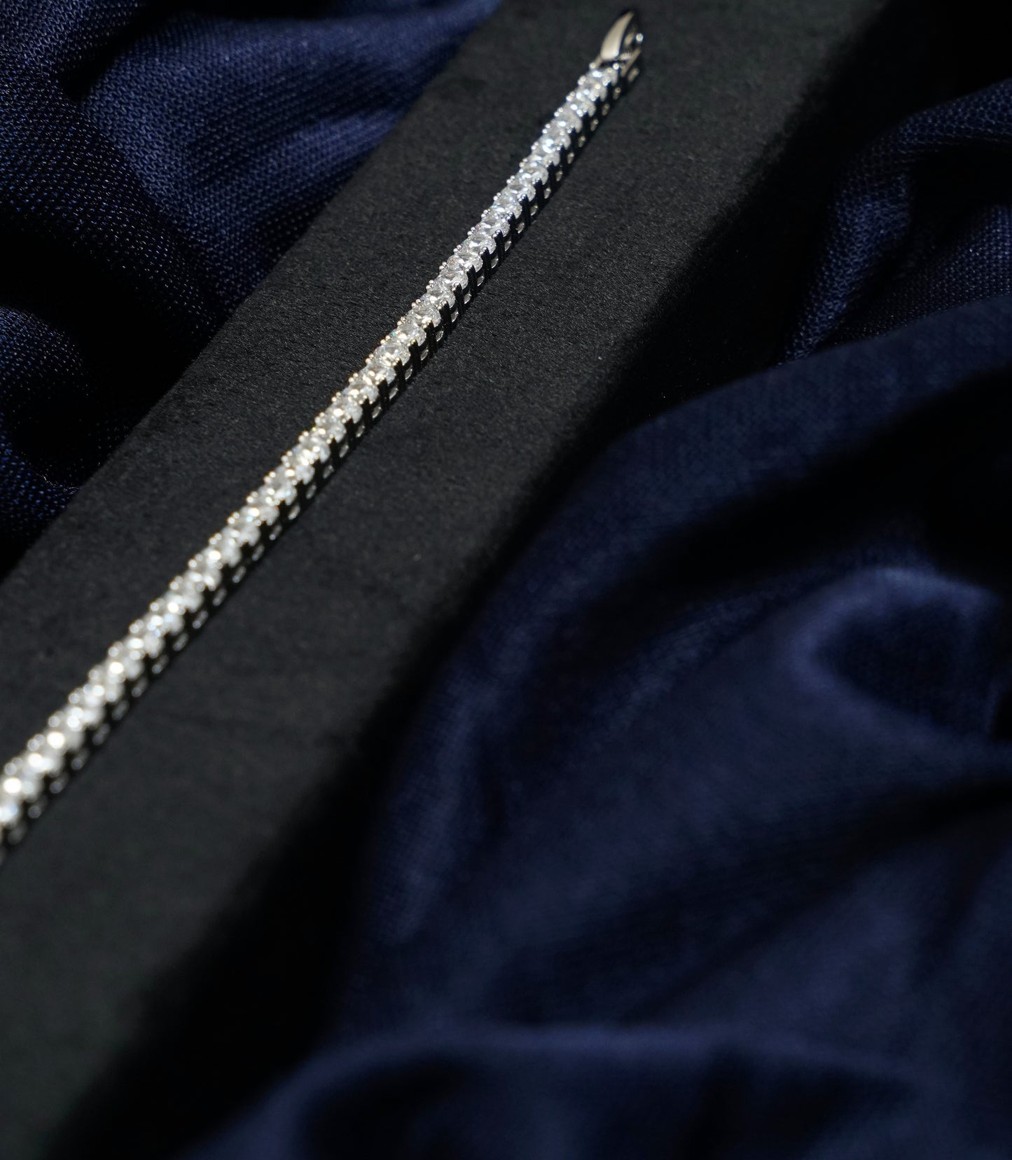 Silvea Tennis Bracelet