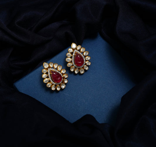 Sindoori Noor Earrings