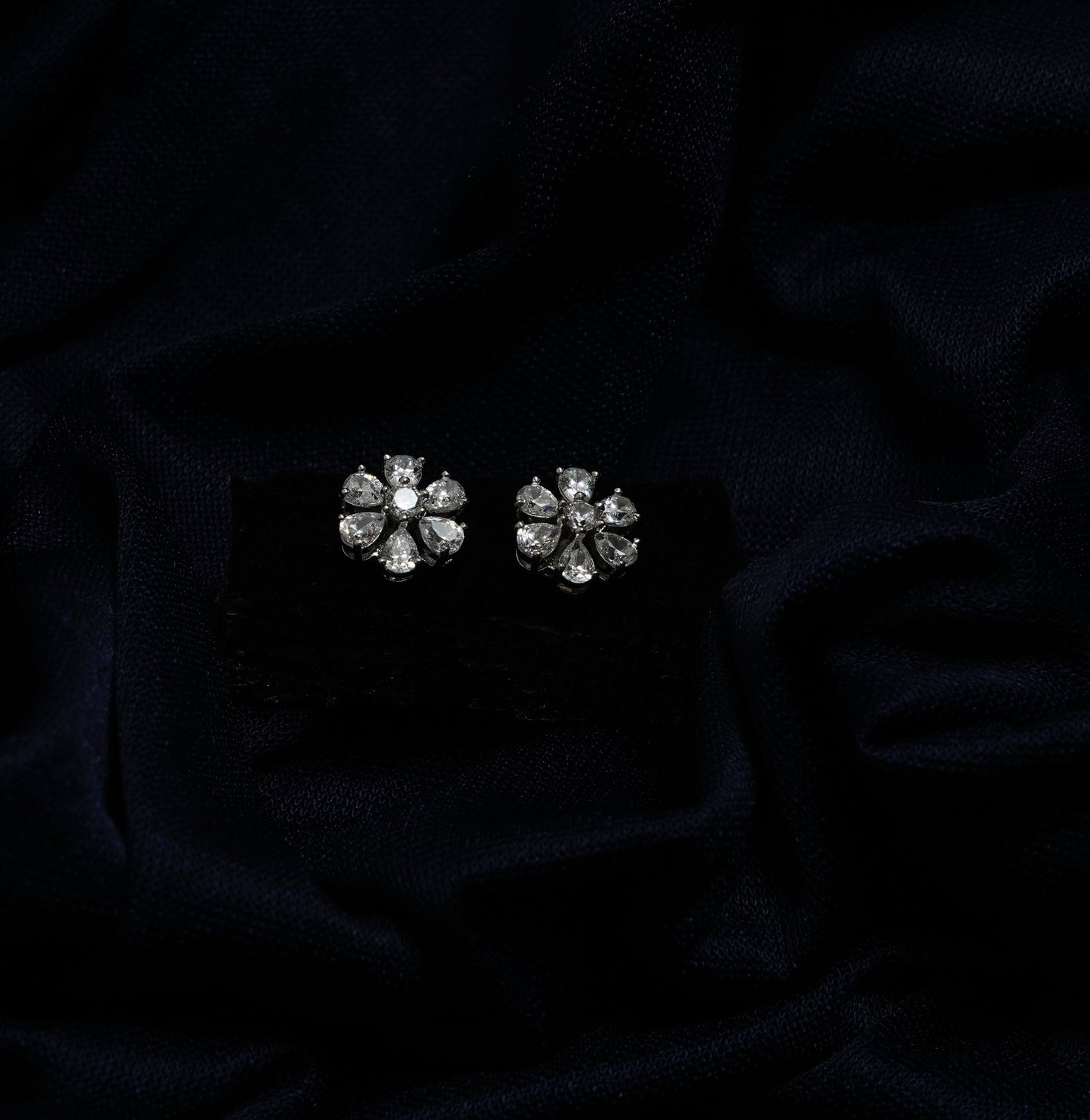 Crystal Blossom Earrings