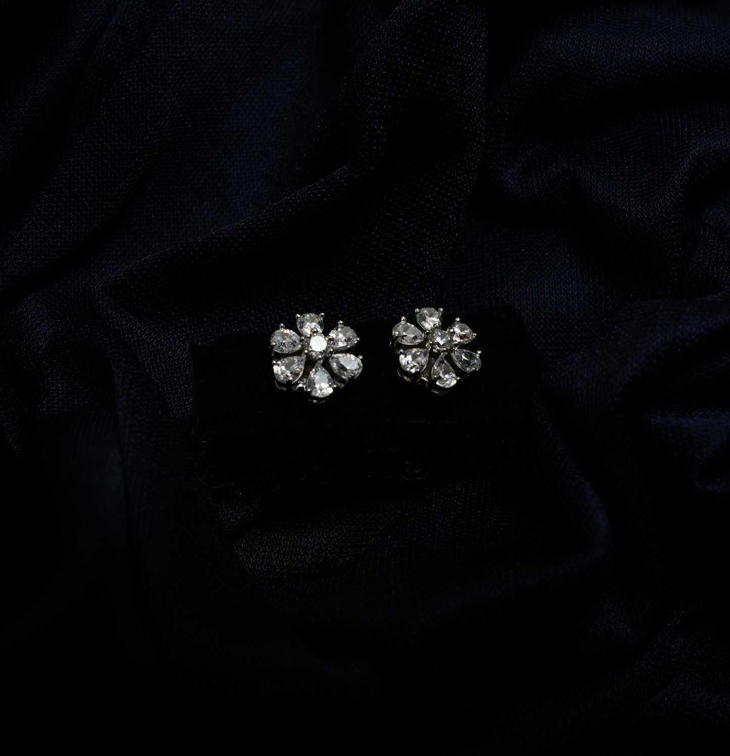 Crystal Blossom Earrings