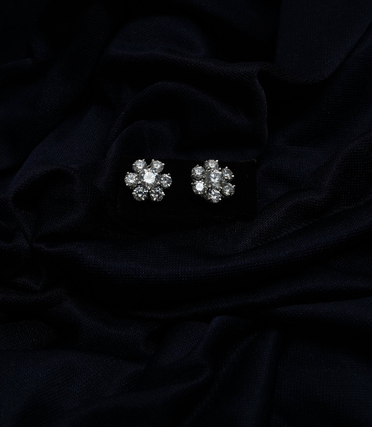 Liora Crystal Blossom Earrings