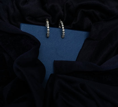 Silver Luminara Hoops