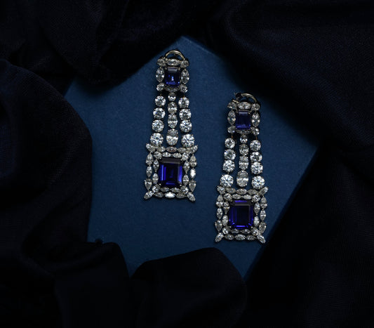 Sapphire Cascade Drops