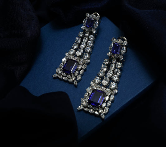 Sapphire Cascade Drops