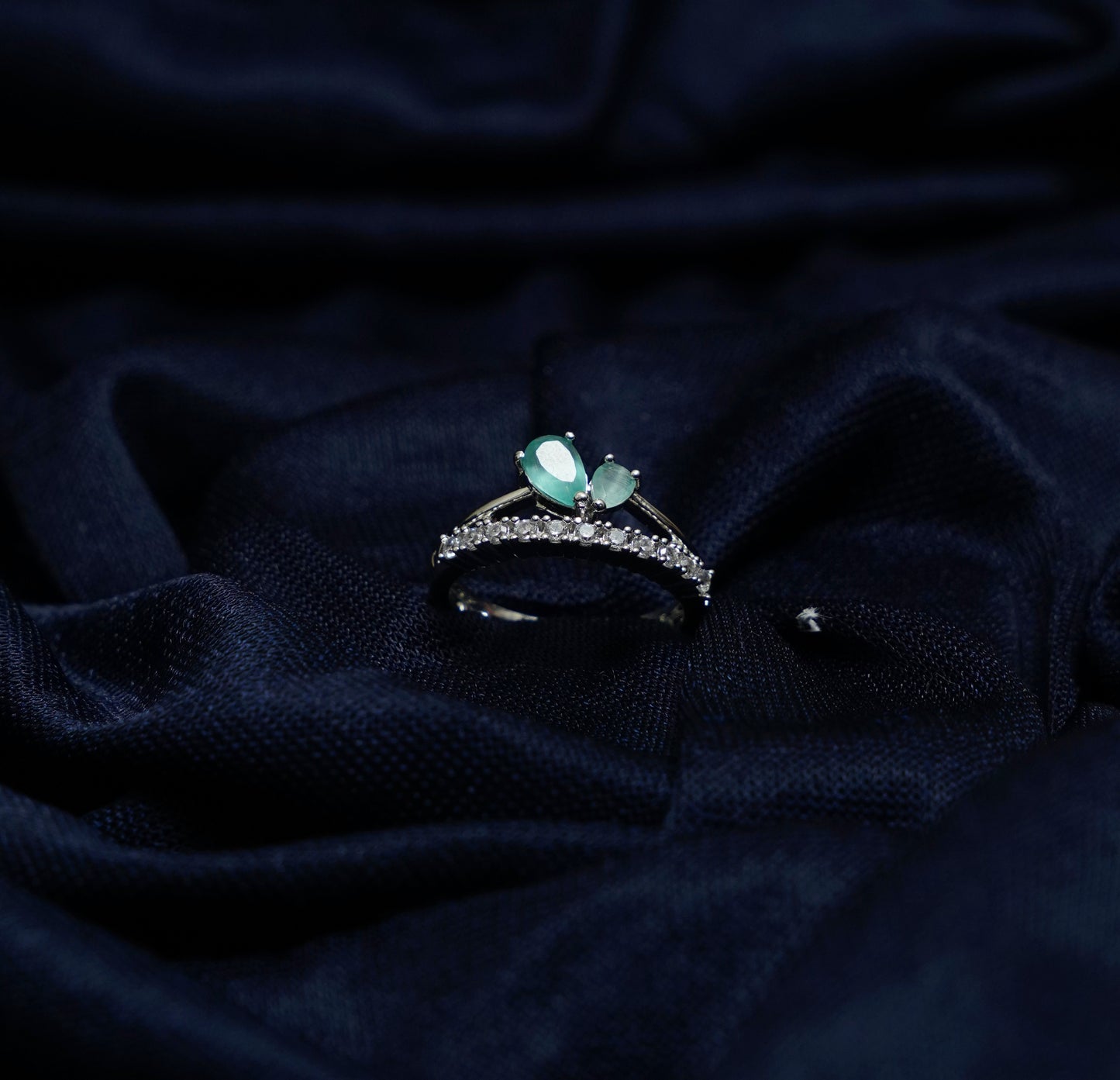 Emerald Whisper Ring