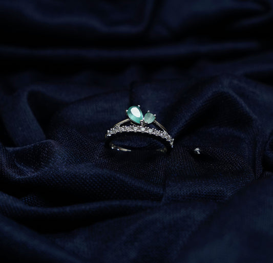 Emerald Whisper Ring