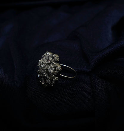 Regal Petal Blossom Ring