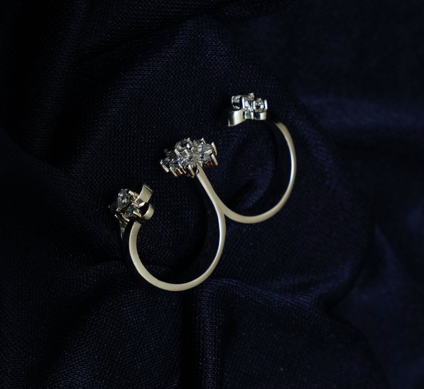 Twin Aura Celeste Ring