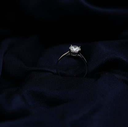 Lustre Crown Stone Ring