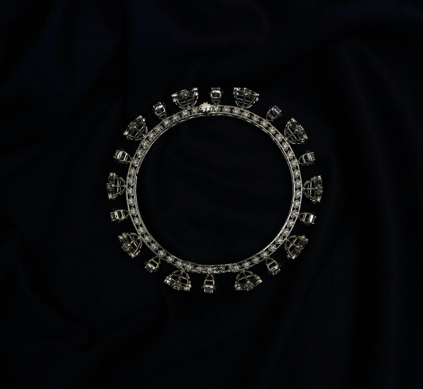 Crown Spark Kada Bracelet