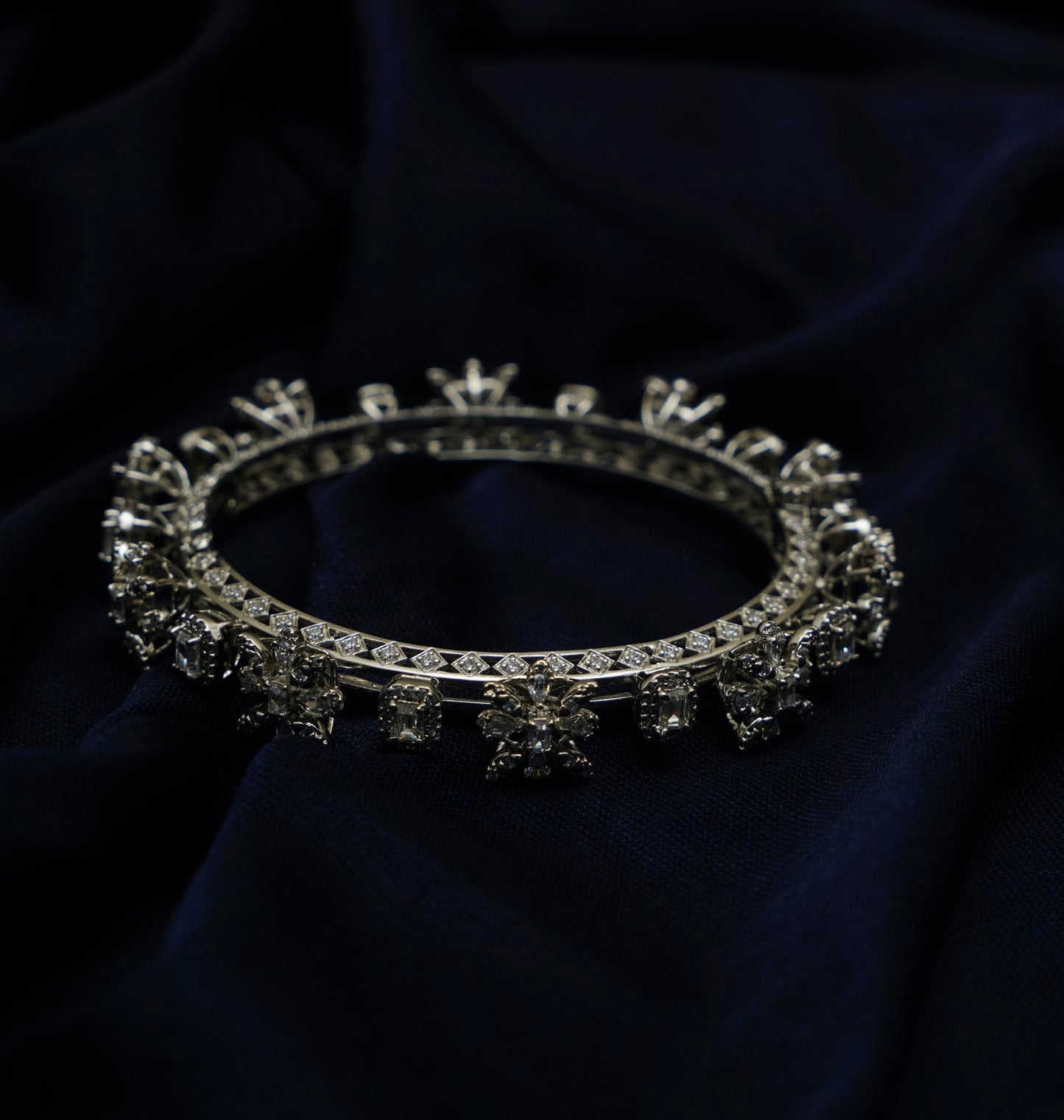 Crown Spark Kada Bracelet