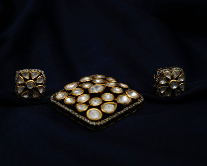 Hira Kundan Mandal Set