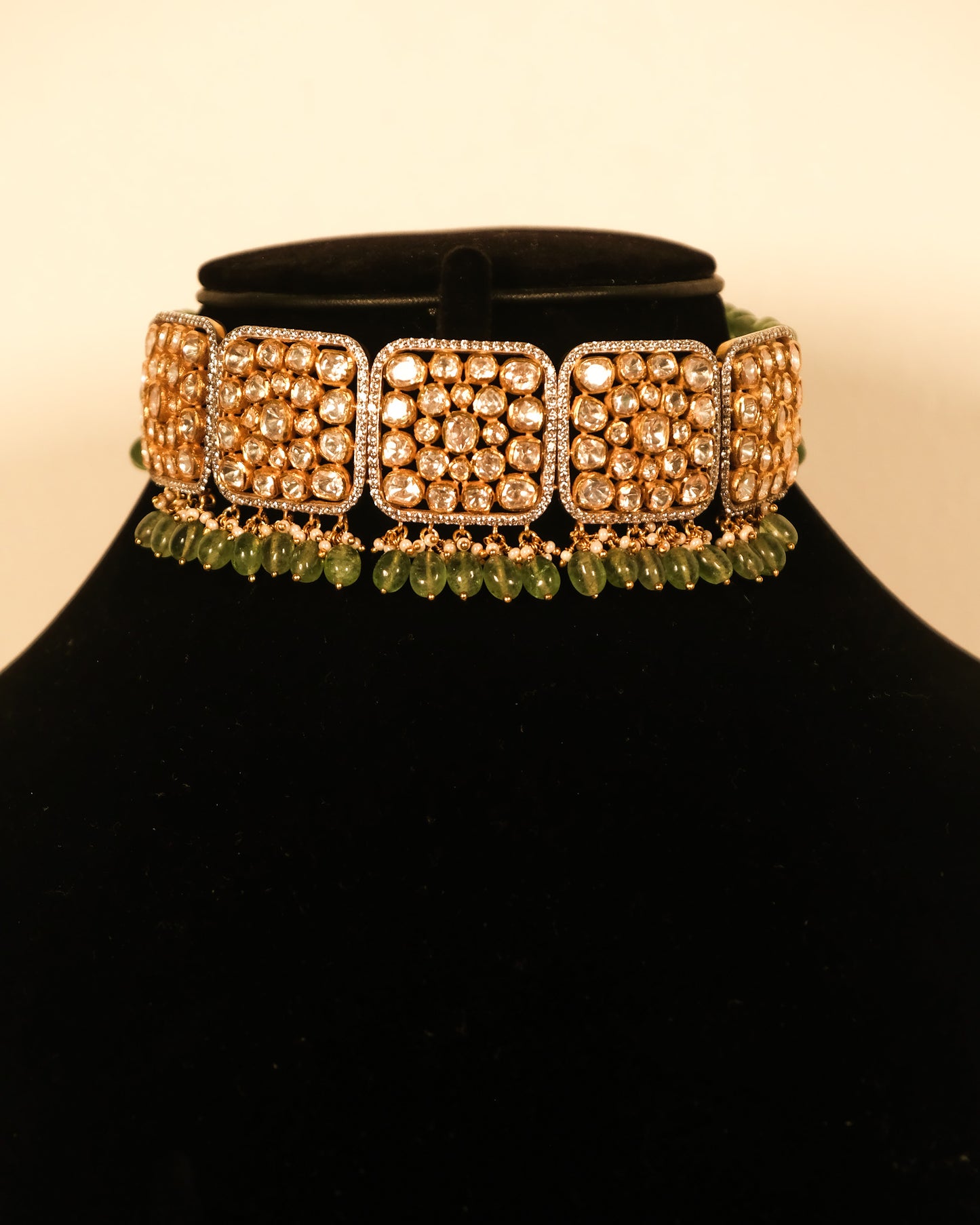 Ruhani Charm Choker and Earring Set