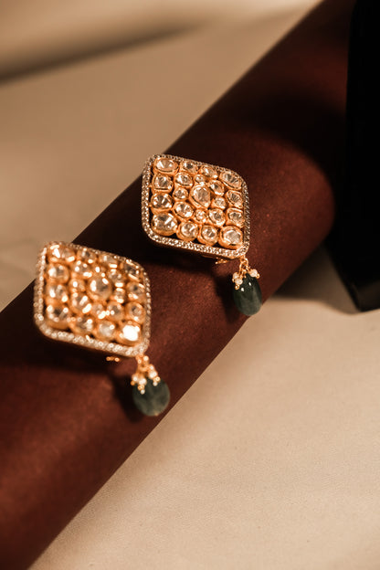 Ruhani Charm Choker and Earring Set