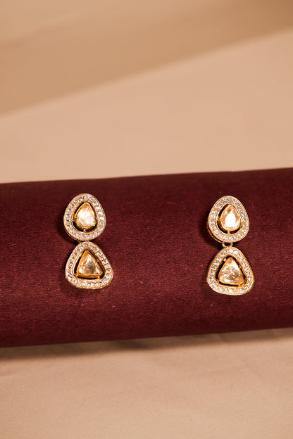 Vaanya Dewdrop Glimmer Studs