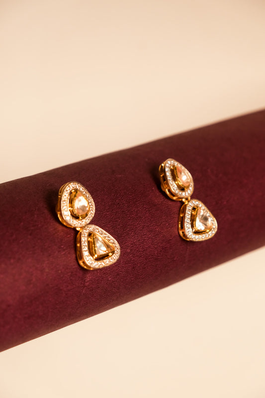 Vaanya Dewdrop Glimmer Studs